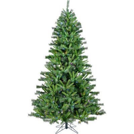 ALMO FULFILLMENT SERVICES LLC Christmas Time Artificial Christmas Tree - 7.5 Ft. Norway Pine - Multi LED Lights CT-NP075-ML